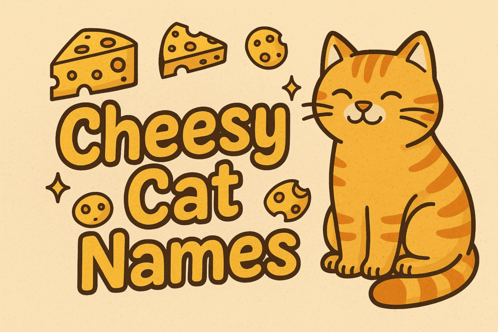 Cheesy Cat Names