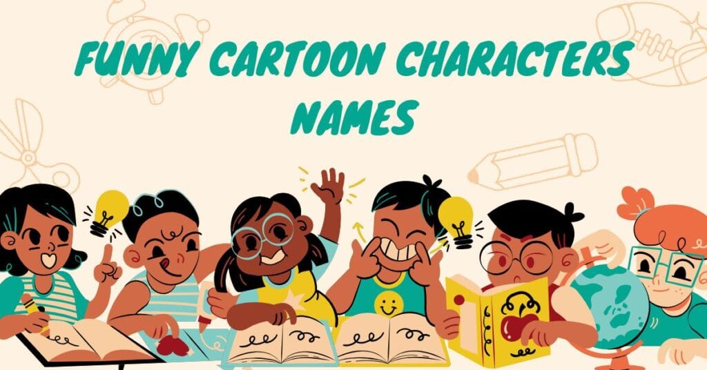 Funny Cartoon Characters Names